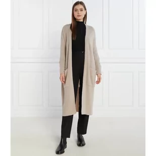 Marella SPORT Wełniany kardigan | Relaxed fit - Swetry damskie - miniaturka - grafika 1