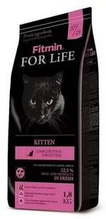Fitmin Cat For Life Kitten 1,8 - Sucha karma dla kotów - miniaturka - grafika 1