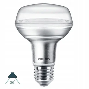 Żarówka Led reflektorowa Philips CorePro LEDspot R80 4-60W E27 827 b. - Żarówki LED - miniaturka - grafika 1