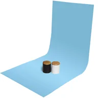 Tła fotograficzne - GlareOne PVC 60x130 cm niebieskie - miniaturka - grafika 1
