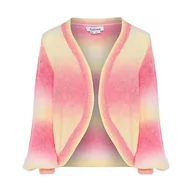 Kurtki damskie - Sidona Damska kurtka z dzianiny w kolorze tęczy nylon różowy żółty wielokolorowy rozmiar M/L, Różowy, żółty, wielokolorowy, M - miniaturka - grafika 1