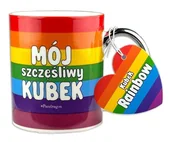 Kubki - Kubek Rainbow Szczęśliwy kubek - miniaturka - grafika 1