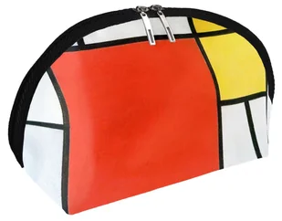 Kosmetyczka Kompozycja w czerwieni, żółci, błękicie i czerni Piet Mondrian - Kosmetyczki, organizery i kuferki - miniaturka - grafika 1