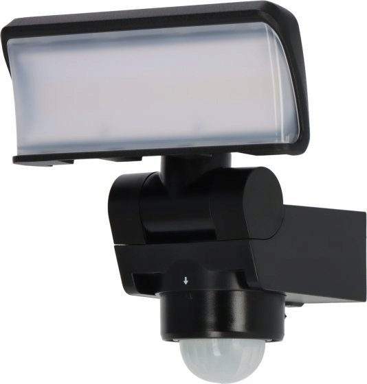 Brennenstuhl Reflektor LED WS 2050 S z czujnikiem ruchu 1680lm IP44 czarny
