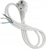 Listwy zasilające - jonex Przewód przyłączeniowy z wtyczką WJ-22 z/u Uni-Schuko 1,5m H03VV-F 3x0,75 biały WJ-22 OMYżo 3x0,75 1,5m - miniaturka - grafika 1