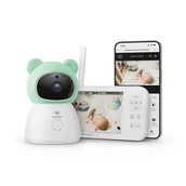 Elektroniczne nianie i monitory oddechu - Niania TrueLife Niania elektroniczna NannyCam R6 Dual Smart SmartCare SmartTrack LCD 5'' - miniaturka - grafika 1