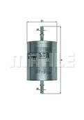 Filtry paliwa - Filtr paliwa Mahle KL 409 - miniaturka - grafika 1