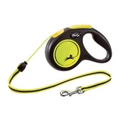 Smycze dla psów - Flexi Smycz linka Classic, neon, M, 20 kg - miniaturka - grafika 1