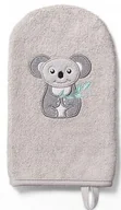 Inne akcesoria do pielęgnacji dzieci - Myjka Do Kąpieli Dla Dzieci Bambusowa Różowa Koala Babyono - miniaturka - grafika 1