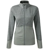 Bluzy sportowe damskie - Bluza damska Dare 2b Elation IV Core Stretch Rozmiar: XXL / Kolor: szary/zielony - miniaturka - grafika 1