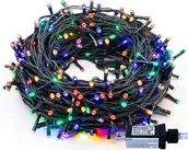 Oświetlenie świąteczne - Lampki CHOINKOWE Zewnetrzne Wewnętrzne 100 LED 10M KOLOROWEReplika ACYJNE - miniaturka - grafika 1