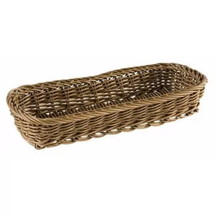 Koszyk Na Sztućce 27X10Cm Brązowy Horeca Polska - Szybkie dania obiadowe - miniaturka - grafika 1