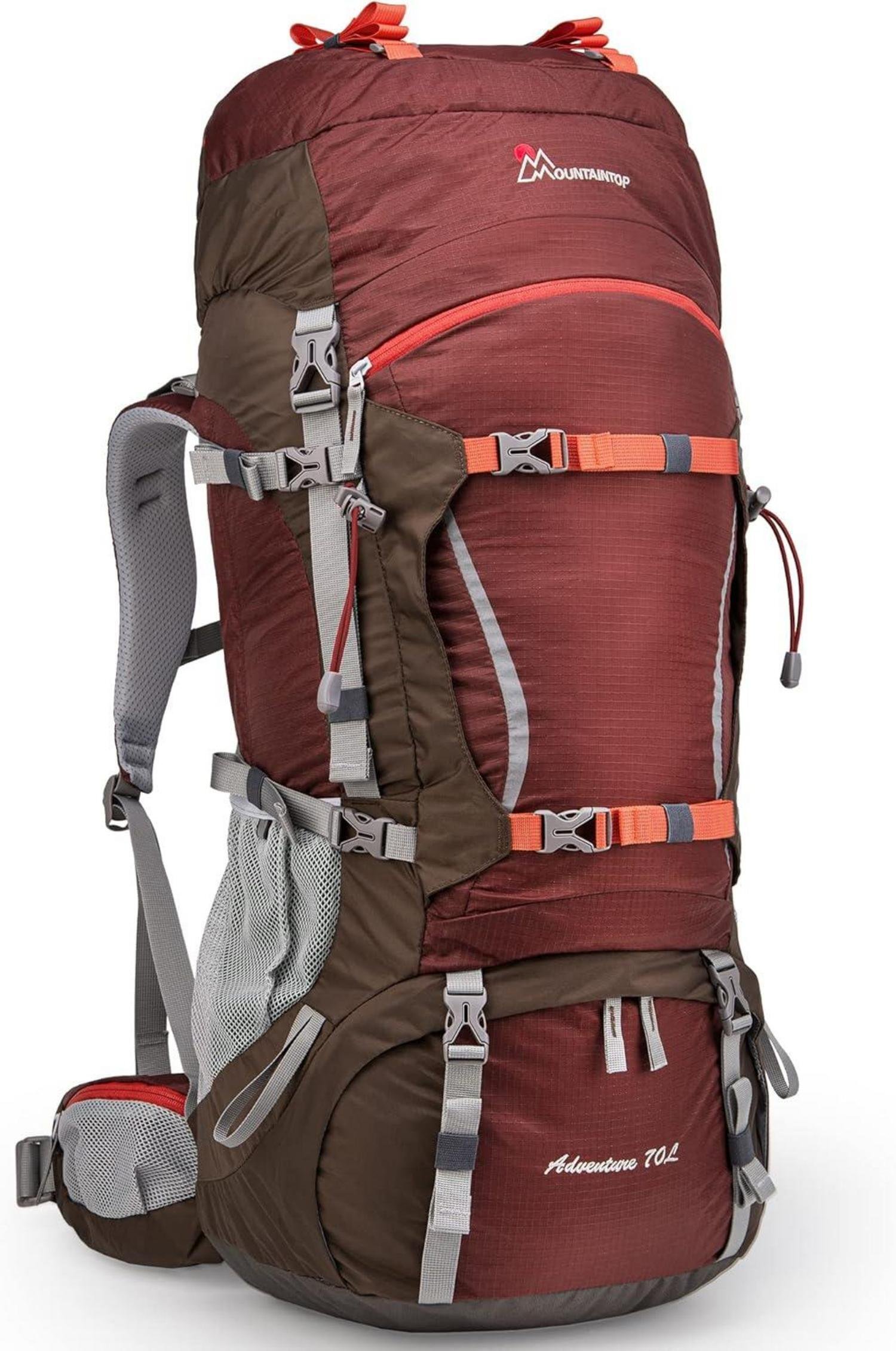 MOUNTAINTOP 70L plecak trekkingowy męski damski plecak kempingowy turystyczny