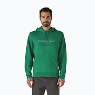 Bluzy sportowe męskie - Bluza Patagonia P-6 Logo Uprisal p-6 outline/heartleaf - miniaturka - grafika 1