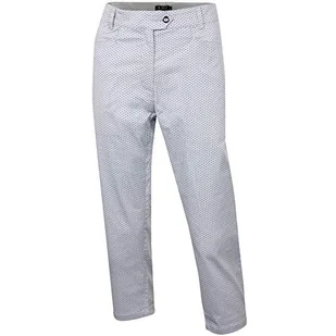 Island Green damskie spodnie kompresyjne Silver Grey/Black 10 - Spodnie damskie - miniaturka - grafika 1
