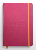 Notesy i bloczki - Notatnik Rhodia A5, Twarda Oprawa, Linie, Malinowy - miniaturka - grafika 1