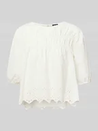 Bluzki damskie - Szorty o kroju relaxed fit z czystej bawełny model ‘SALMINA’ - miniaturka - grafika 1