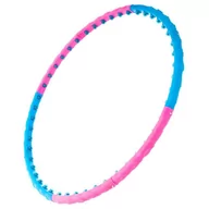 Akcesoria do masażu - MAXXIVA Obręcz do masażu Hula Hoop, 100 cm, niebiesko-różowa - miniaturka - grafika 1