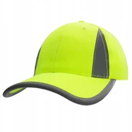 Czapki i chusty sportowe męskie - CZAPKA BEJSBOLÓWKA ODBLASKOWA SAFETY UNISEX - miniaturka - grafika 1