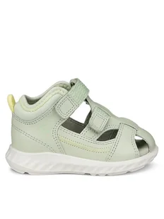 ECCO Sandały 72514160141 Zielony - Buty dla chłopców - miniaturka - grafika 1