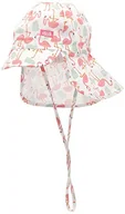 Czapki damskie - Döll Dziewczęca czapka wiązana z daszkiem i osłoną na kark - miniaturka - grafika 1