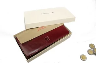 Portfel Damski Skórzany NICOLE 74020 Długi Suwak Wewnątrz Dodatkowy Organizer Skóra Naturalna - Portfele Portfel Damski Skórzany NICOLE 74020 Długi Suwak Wewnątrz Dodatkowy Organizer Skóra Naturalna - Portfele - miniaturka - grafika 1