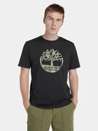 Koszulki męskie - T-shirt męski bawełniany Timberland TB0A5UP3 S Czarny (194902996780). T-shirty męskie - miniaturka - grafika 1