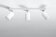 Lampy ścienne - Sollux Lighting Plafon RING 3L biały BITTERSWEET SHIMMER - miniaturka - grafika 1
