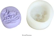 Dekoratorstwo - Forma silikonowa Podróżnicy - miniaturka - grafika 1