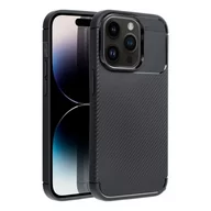 Etui i futerały do telefonów - OEM Futerał CARBON PREMIUM do iPhone 12 Pro Max czarny - miniaturka - grafika 1
