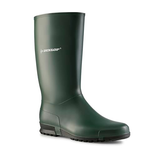 DUNLOP Sportowe kalosze dla kobiet, mężczyzn, dzieci, dziewcząt i chłopców, Heritage Green, 33 EU
