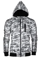 Bluzy męskie - Mil-Tec Bluza Dresowa z Kapturem Miejska - 3XL - miniaturka - grafika 1