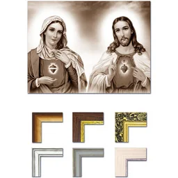 Obraz Serce Jezusa i Serce Maryi - Ikony i obrazy sakralne Obraz Serce Jezusa i Serce Maryi - Ikony i obrazy sakralne - miniaturka - grafika 1
