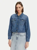 Kurtki damskie - ONLY Kurtka jeansowa Lumi 15339977 Niebieski Regular Fit - miniaturka - grafika 1