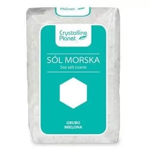 SÓL - CRYSTALLINE PLANET SÓL MORSKA GRUBO MIELONA 600 g - CRYSTALLINE PLANET - Zdrowa żywność - miniaturka - grafika 1