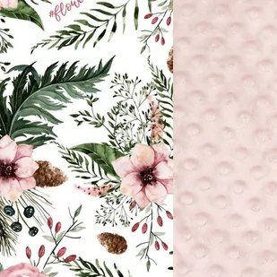 Lekki Koc Minky Wild Blossom/S - Koce i narzuty dla dzieci - miniaturka - grafika 1