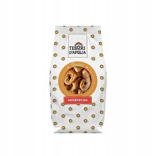 Tarallini al Peperoncino 200g - Tesori d'Apulia pikantne precelki włoskie - Paluszki - miniaturka - grafika 1