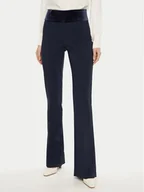 Spodnie damskie - Rinascimento Spodnie materiałowe CFC0121874003 Granatowy Regular Fit - miniaturka - grafika 1