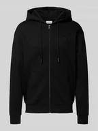 Bluzy męskie - Bluza rozpinana o kroju regular fit z mieszanki bawełny - miniaturka - grafika 1