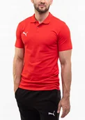 Koszulki męskie - PUMA koszulka męska t-shirt polo sportowa polówka bawełna Team Goal r. S - miniaturka - grafika 1