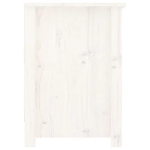 Lumarko Szafka pod telewizor, biała, 103x36,5x52 cm, drewno sosnowe - Szafki RTV - miniaturka - grafika 6