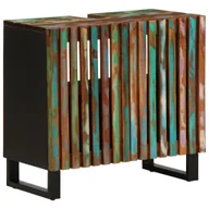 Szafki łazienkowe - VidaXL Szafka pod umywalkę, 62x34x58 cm, lite drewno akacjowe - miniaturka - grafika 1