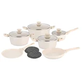 Zestawy garnków i patelni - ZESTAW 12 ELEM. GARNKÓW MARMURKOWYCH KLAUSBERG KB-7884 - miniaturka - grafika 1