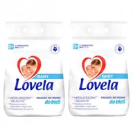 Środki do prania - Lovela Baby Hipoalergiczny proszek do prania do bieli Zestaw 2 x 2.7 kg - miniaturka - grafika 1