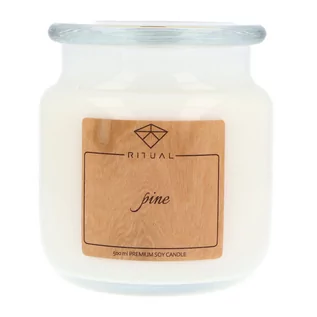 Świece - Zapachowa świeca sojowa 500 ml o zapachu Pine / Sosna - grafika 1