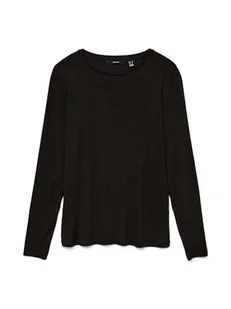 Vero Moda Bluzka "Ava" w kolorze czarnym - Bluzki damskie - miniaturka - grafika 1