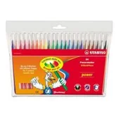 Flamastry - Stabilo Flamastry Power 24 kolory - miniaturka - grafika 1