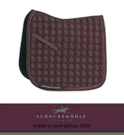 Akcesoria jeździeckie - Schockemohle Potnik ujeżdżeniowy GLOSSY POWER AW20 - burgundy - miniaturka - grafika 1