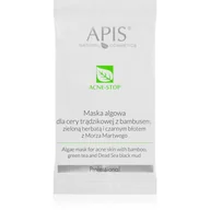 Maseczki do twarzy - Apis Acne Maska algowa Cera Trądzikowa 20G Algi - miniaturka - grafika 1