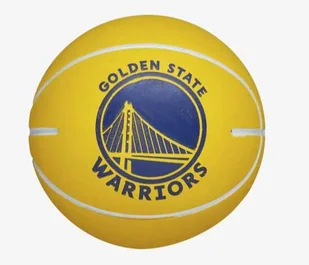 Wilson Mini piłka do koszykówki NBA DRIBBLER BSKT Golden State Warriors - Rugby - miniaturka - grafika 1